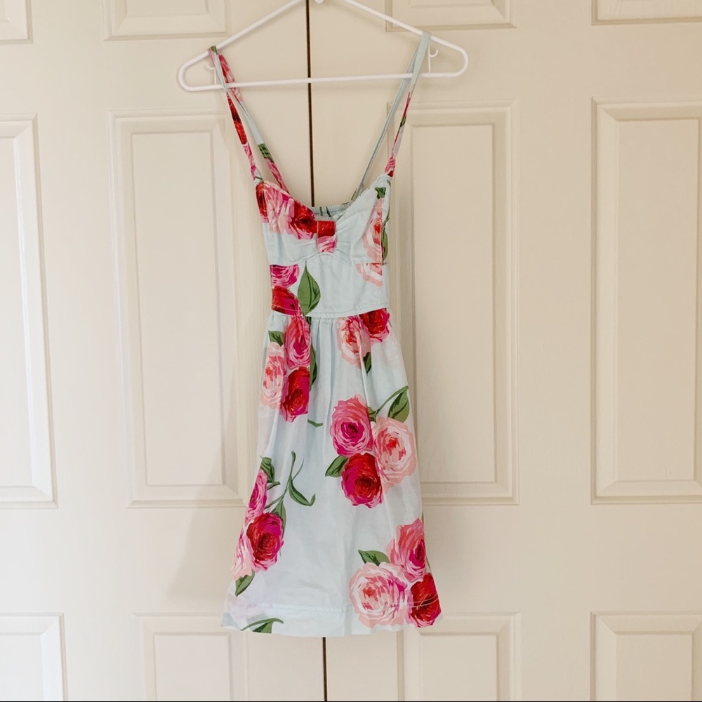 Abercrombie & Fitch floral strap dress